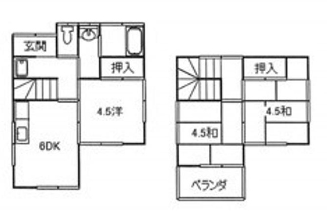 【間取り】 | 高知市一宮中町２丁目