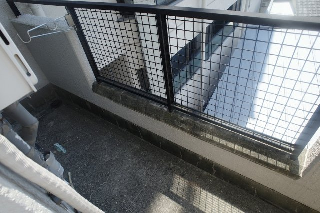 アイエフ水前寺のバルコニー