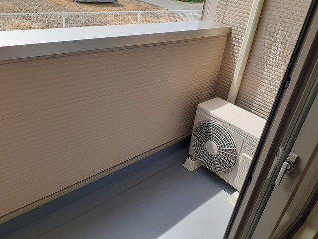 ホワイト　ノバ　Ⅰのバルコニー