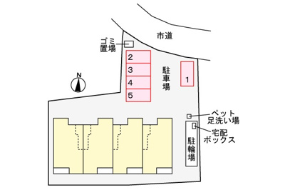 【区画図】 | ステーション大美野