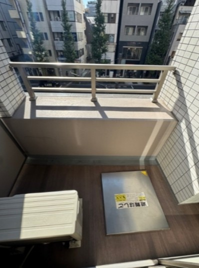 レジディア恵比寿Ⅱのバルコニー