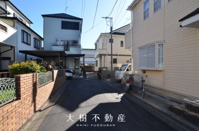 【前面道路含む現地写真】 | 座間市相模が丘2丁目　中古戸建て　【仲介手数料無料】