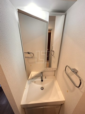 【洗面所】 | セイワパレス玉造駅上 | セイワパレス玉造駅上　独立洗面化粧台