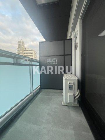 S-RESIDENCE上新庄ascentのバルコニー