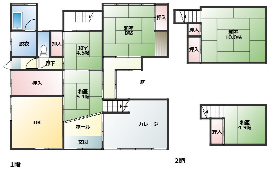 【間取り】の画像