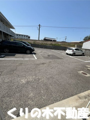 【駐車場】 | 朝日ハイツＢ | 駐車場完備です