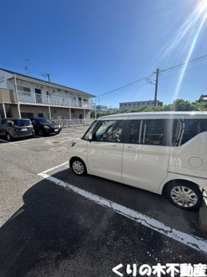 【駐車場】 | 朝日ハイツＢ | 駐車場完備です