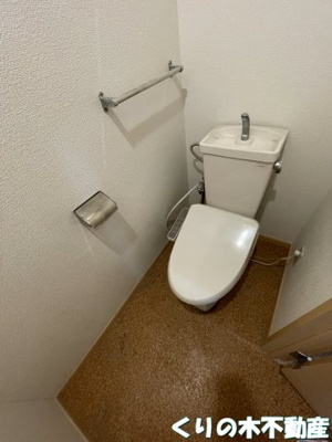 【トイレ】 | 朝日ハイツＢ | 落ち着いたトイレです