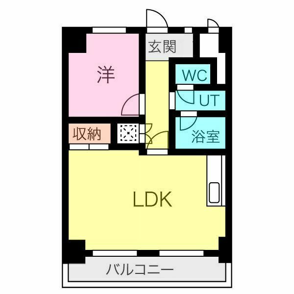 ライオンズマンション栄第３の間取り