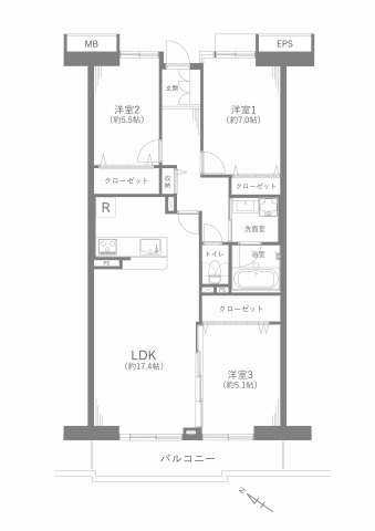 サザンヒル八事三号棟