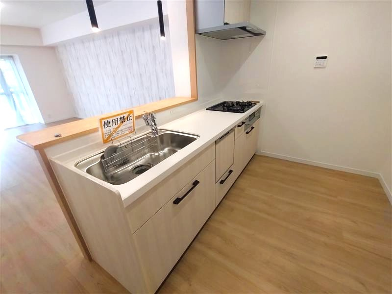 サザンヒル八事三号棟のキッチン|きれいなキッチンです