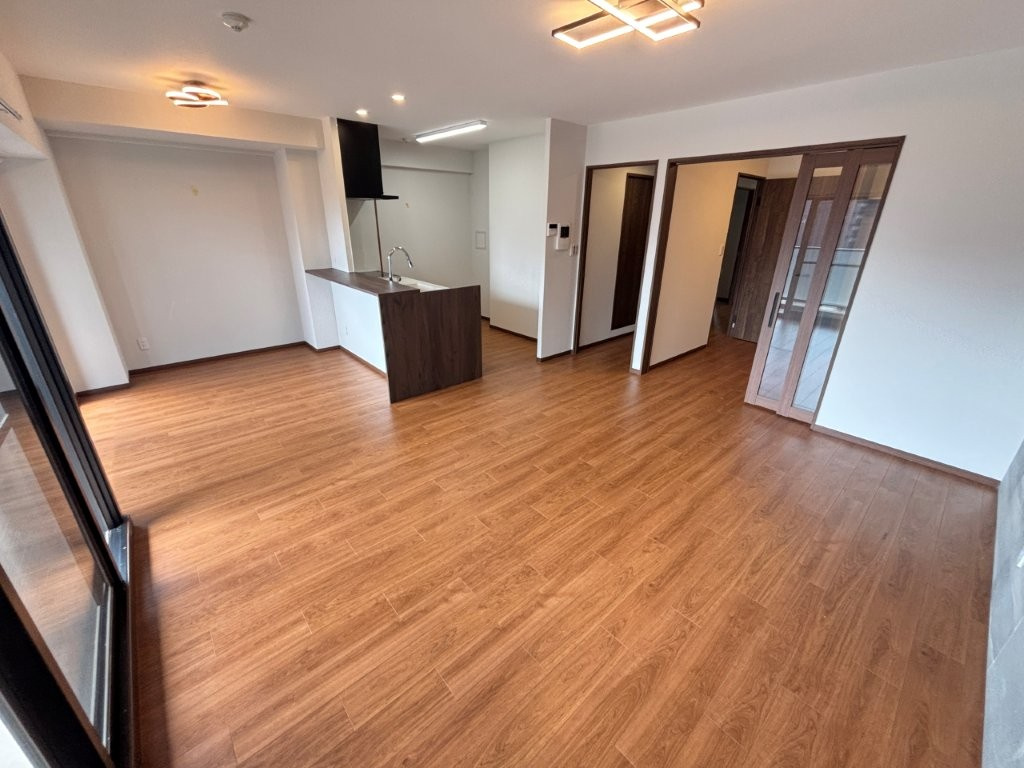 グラン・コート白川公園の居間・リビング|ゆったり過ごせるリビングです