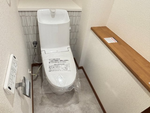 リビオ上名和B棟のトイレ|清潔感のあるトイレです