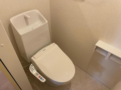 【トイレ】 | （仮称）ユニヴァリィⅡ上乃木 | シャワー付トイレ（イメージ）