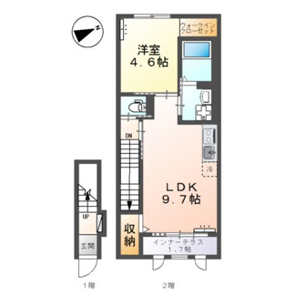 【間取り】 | （仮称）ユニヴァリィⅡ上乃木