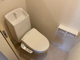 【トイレ】 | （仮称）ユニヴァリィⅡ上乃木 | シャワー付トイレ（イメージ）