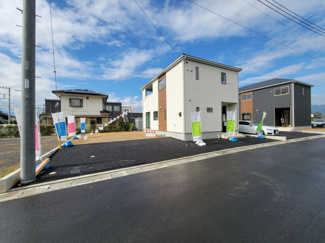 【外観】 | 甲府市上曽根町 新築全2棟 2号棟 敷地70坪 中道北小学区 | 甲府市上曽根町 新築全2棟 2号棟 敷地70坪 中道北小学区