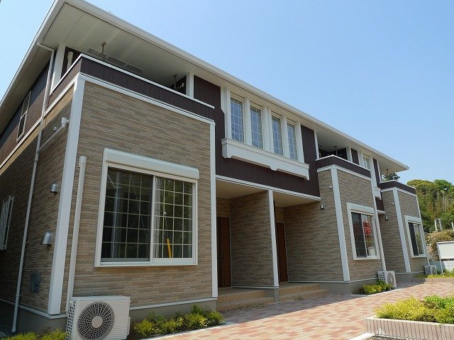 ノバガーデンⅡの外観|おしゃれな外観です