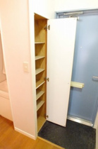 ゆったりとした玄関です