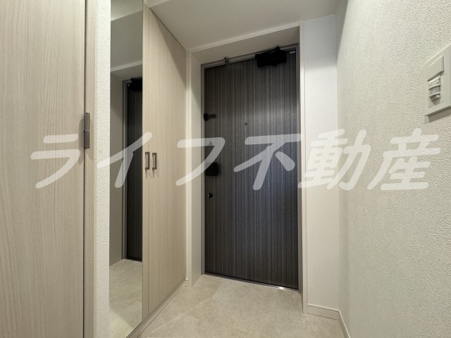 ブランシエスタ森ノ宮の玄関|ゆったりとした玄関です