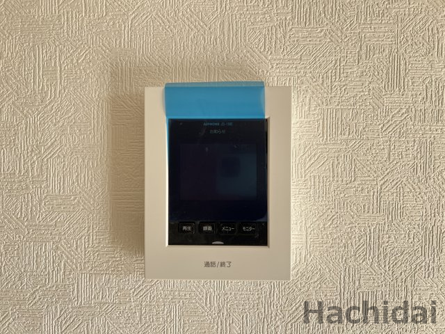 高浜市小池町第4　新築住宅＜2号棟＞の防犯設備|TVモニターホン