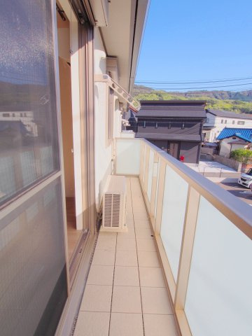 レーヴィンスⅢのバルコニー