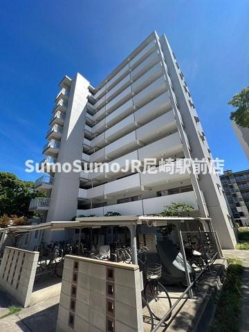 URパークタウン西武庫　13号棟の外観|外観もきれいです