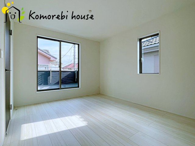 上尾市小泉　13期　新築一戸建て　グラファーレ　01の寝室|26.1.19　撮影済み