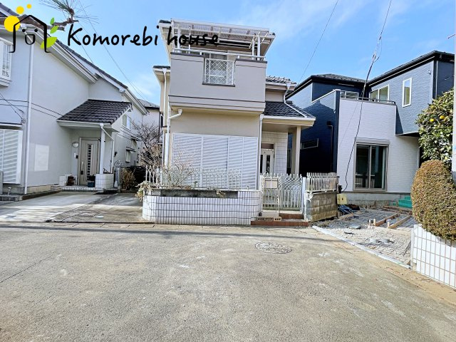 上尾市小泉　13期　新築一戸建て　グラファーレ　01の前面道路含む現地写真|26.1.19　撮影済み