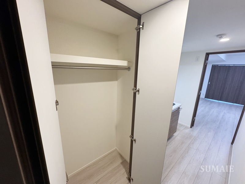 ベルシード板橋本町プレミアⅡの収納|クローゼットです