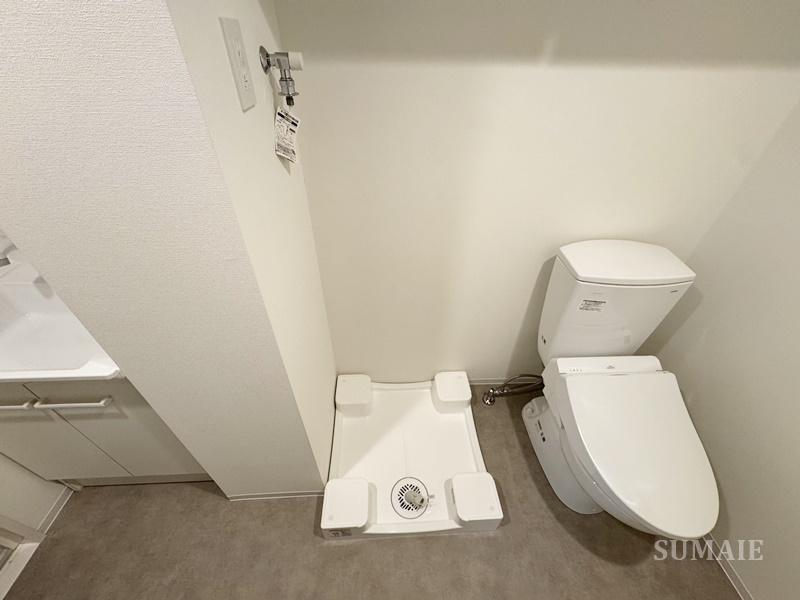 ベルシード板橋本町プレミアⅡの設備|洗濯機置き場です