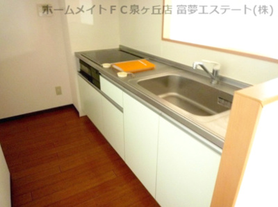 【キッチン】 | ヴィスタシア | ※イメージ　同物件別号室の写真