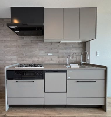 【キッチン】 | 所沢コーポラスA棟 | ビルトイン食洗器付きシステムキッチン