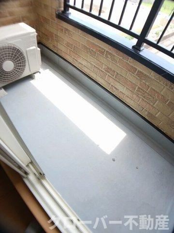 フラット・ハイム　Ｅのバルコニー