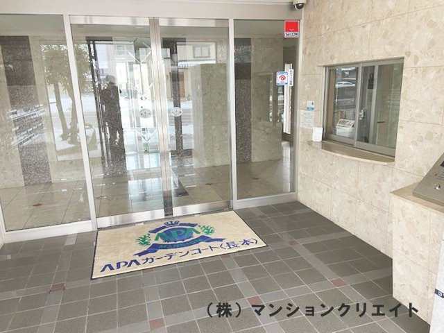 アパガーデンコート長本町のエントランス