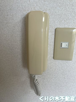 【セキュリティ】 | シャーメゾン土橋 | インターホンです
