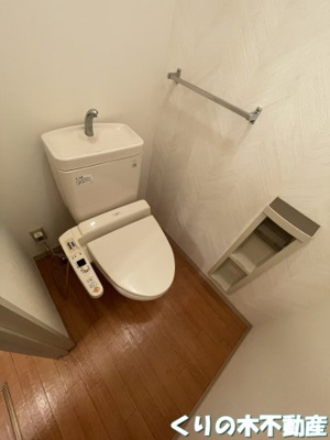 【トイレ】 | シャーメゾン土橋 | 落ち着いた色調のトイレです