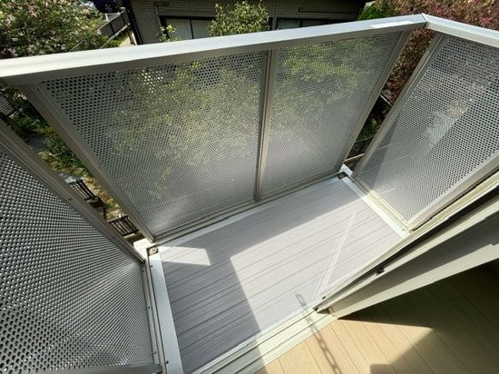 ドメーヌ西堀のバルコニー