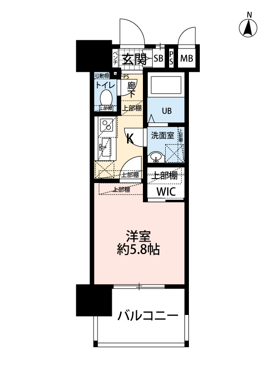 サヴォイ博多スーペリア　12階の間取り