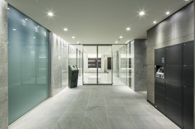 サヴォイ博多スーペリア　12階のエントランス