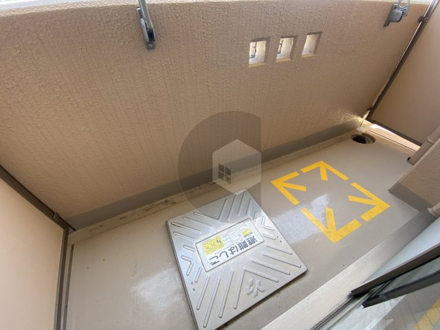 エル・セレーノ近大前のバルコニー