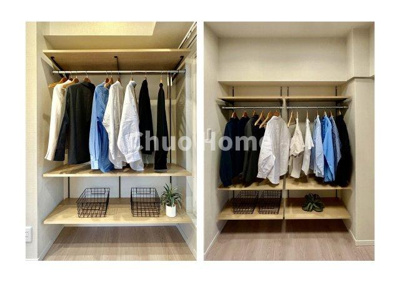 【収納】 | コートシティ木場 | 居室にはクローゼットを完備し、自由度の高い家具の配置が叶うシンプルな空間です。お子様の成長と必要になる子供部屋を与えるにはぴったりの間取りですね。