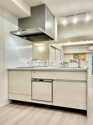 【キッチン】 | コートシティ木場 | ワイドで収納豊富なシステムキッチン・