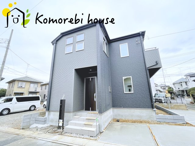 上尾市小泉　14期　新築一戸建て　グラファーレ　01の外観|おしゃれな外観です