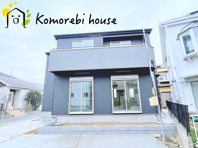 上尾市小泉　14期　新築一戸建て　グラファーレ　01の外観|落ち着いた雰囲気の外観です