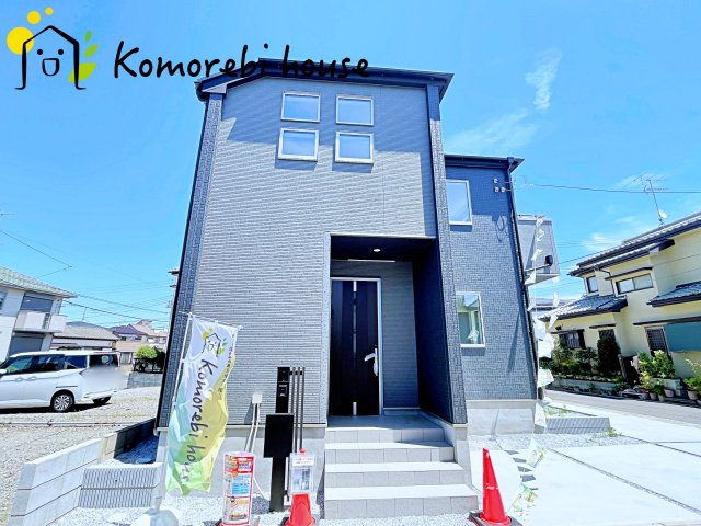 上尾市小泉　14期　新築一戸建て　グラファーレ　01の外観|落ち着いた雰囲気の外観です