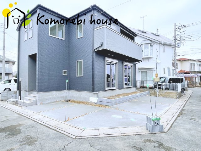 上尾市小泉　14期　新築一戸建て　グラファーレ　01の前面道路含む現地写真|撮影：'25/12/02