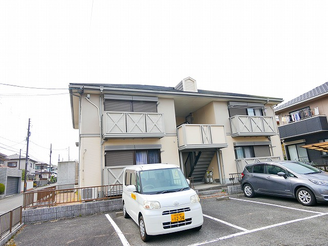 サニーコートＡの外観|外観は落ち着いています