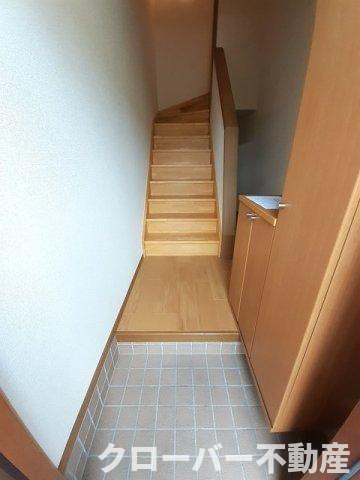 ララ・メゾン　Ｂの玄関