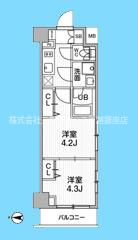【間取り】 | ＳＹＦＯＲＭＥ西小山 | ＳＹＦＯＲＭＥ西小山